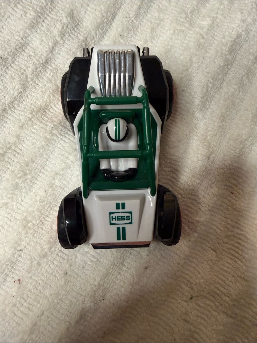 2018 Hess Off Road Racer Toy Vehicle Green White Collectible